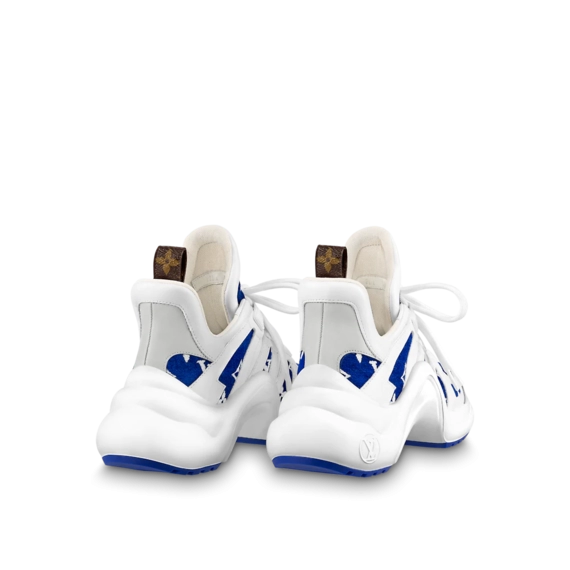 Buy Blue Monogram Velvet LV Archlight Sneaker for Women