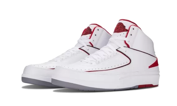  Air Jordan 2 Retro - White/Varsity Red