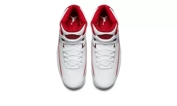  Air Jordan 2 Retro - White/Varsity Red