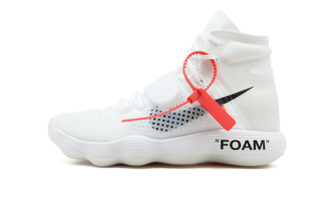 White Off White Nike Hyperdunk Flyknit Men's Shoe Sale - New