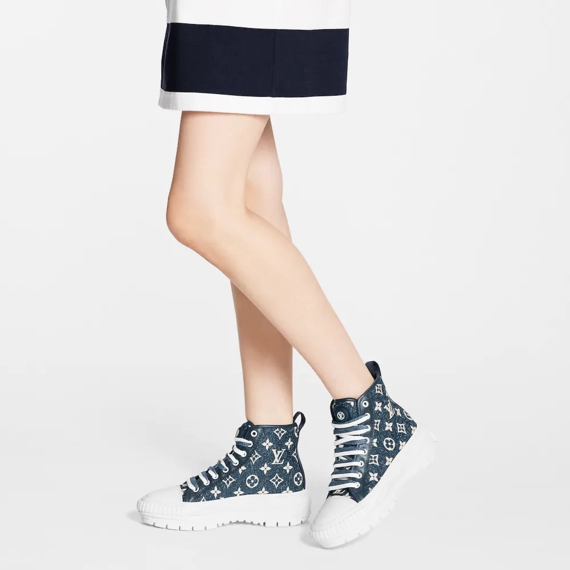 Buy Original Lv Squad Sneaker Boot For Women