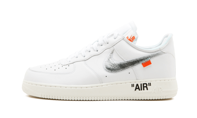 White leather Nike x Off White Air Force 1 07 shoes for women - Buy New