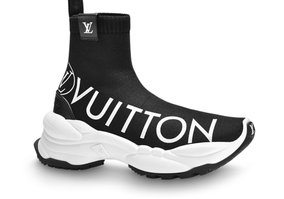 Be On Trend with the Louis Vuitton Run 55 Women's Sneaker Boot Black - On Sale Now!