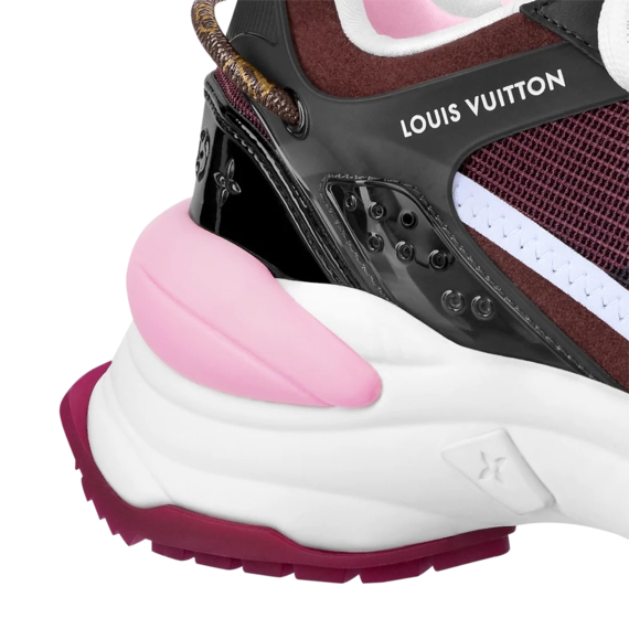 New Louis Vuitton Run 55 Sneaker Bordeaux Red - Sale Now On!