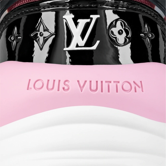 Louis Vuitton Run 55 Sneaker Bordeaux Red - Stylish & Affordable!