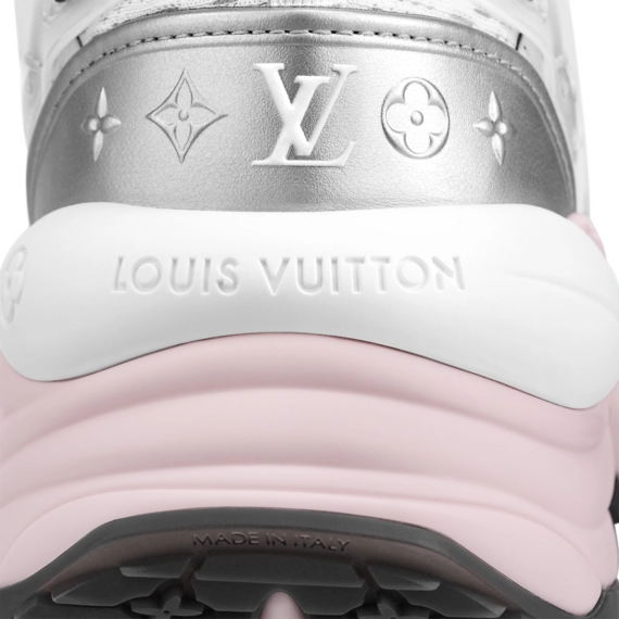 Get the New Louis Vuitton Run 55 Sneaker Rose Clair Pink for Women on Sale