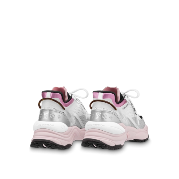 Buy the Chic Louis Vuitton Run 55 Sneaker Rose Clair Pink for Women Now