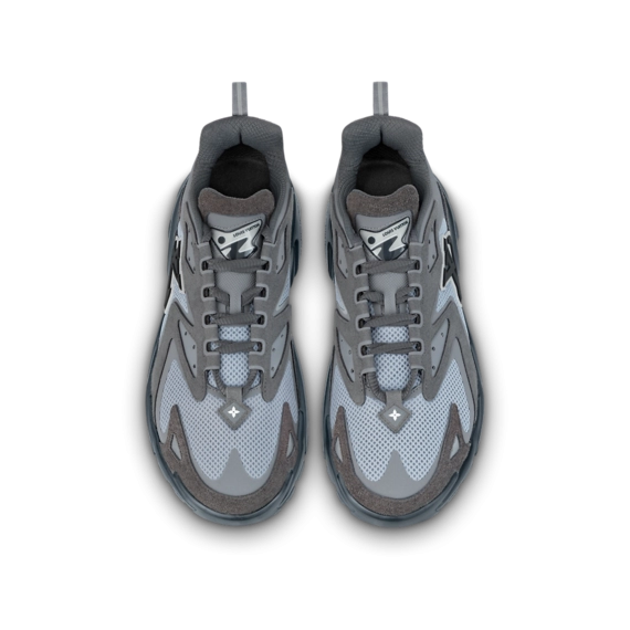 Look Great- Look Great & Stay Comfortable with LV Runner Tactical Sneaker Gray!