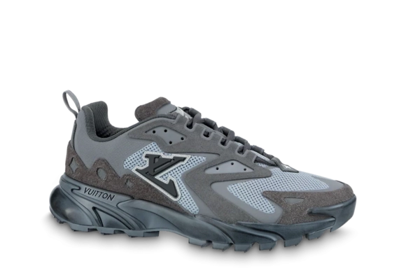 Style With Comfort- Buy LV Runner Tactical Sneaker Gray for Men Now!
