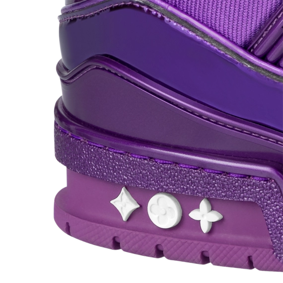 Men's LV Trainer Sneaker Purple â€” Brand New and Original!