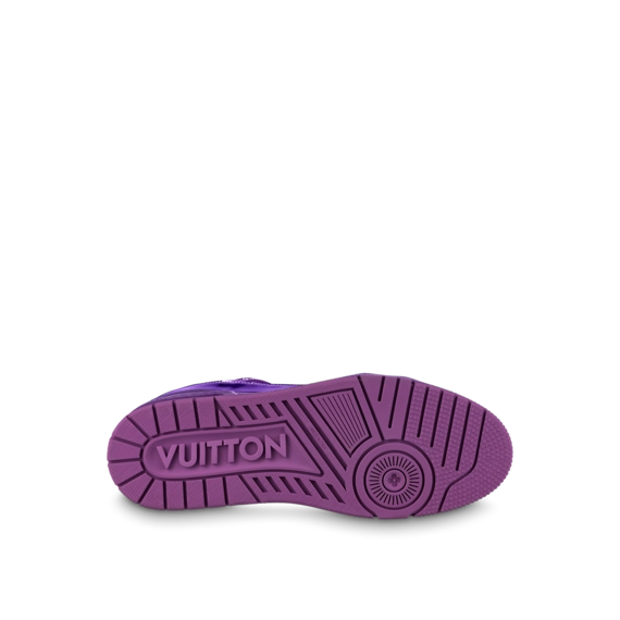 Men's Summer Sneaker Essential â€” LV Trainer Sneaker Purple in Purple
