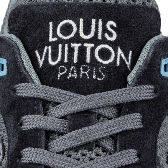 Men's Louis Vuitton Run Away Sneaker Navy Blue - Latest Trends