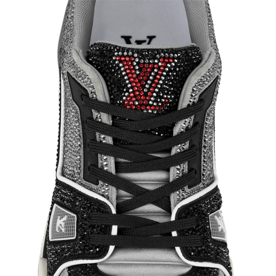 Get the LV Trainer Sneaker Black for Men - Outlet Sale