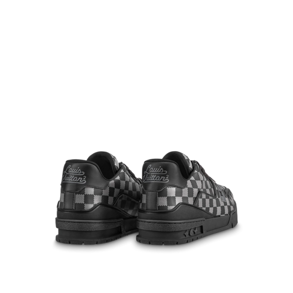 Get your Men's LV Trainer Sneaker Black - On Sale Now!