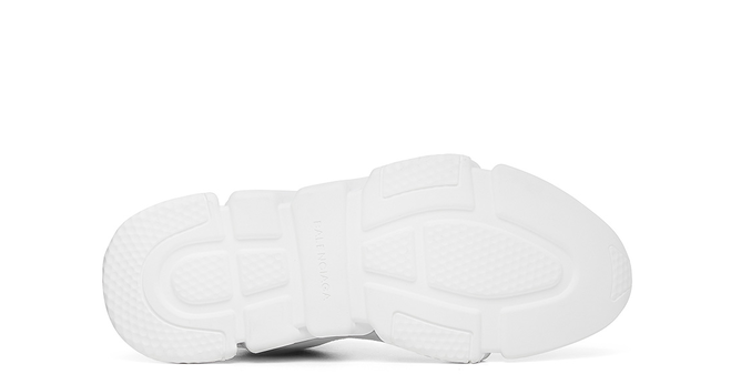 Original white BALENCIAGA SPEED RUNNER MIDs for men