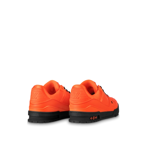 Louis Vuitton Trainer sneaker - Orange, Calf leather