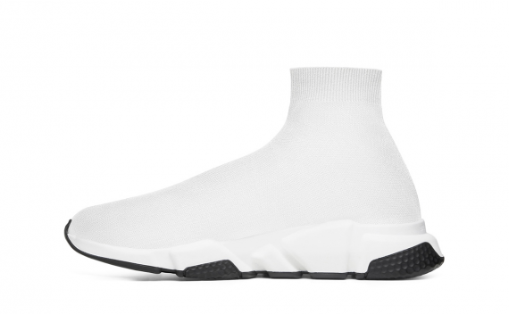 white balenciaga speed runners